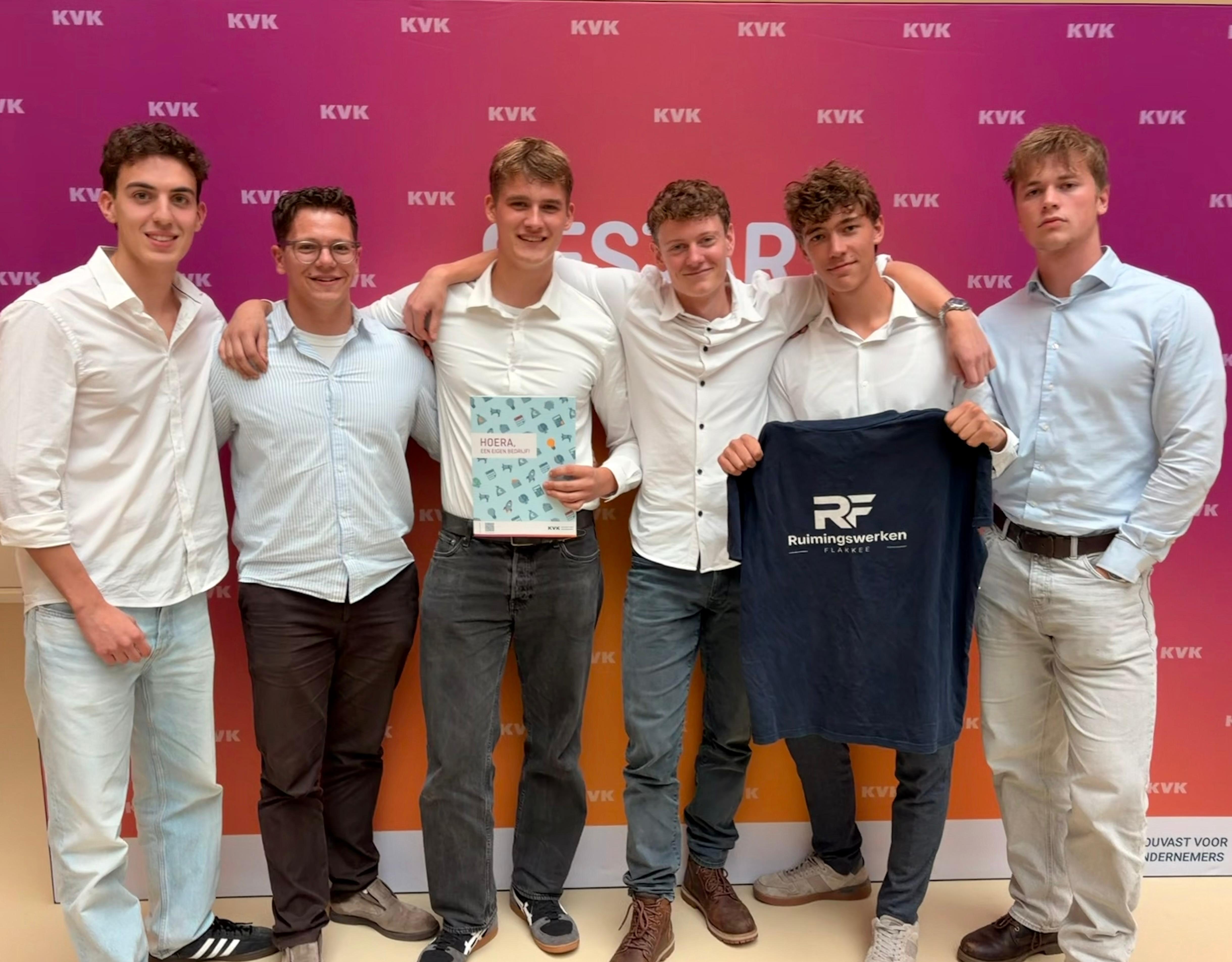 Het team van Ruimingswerken Flakkee